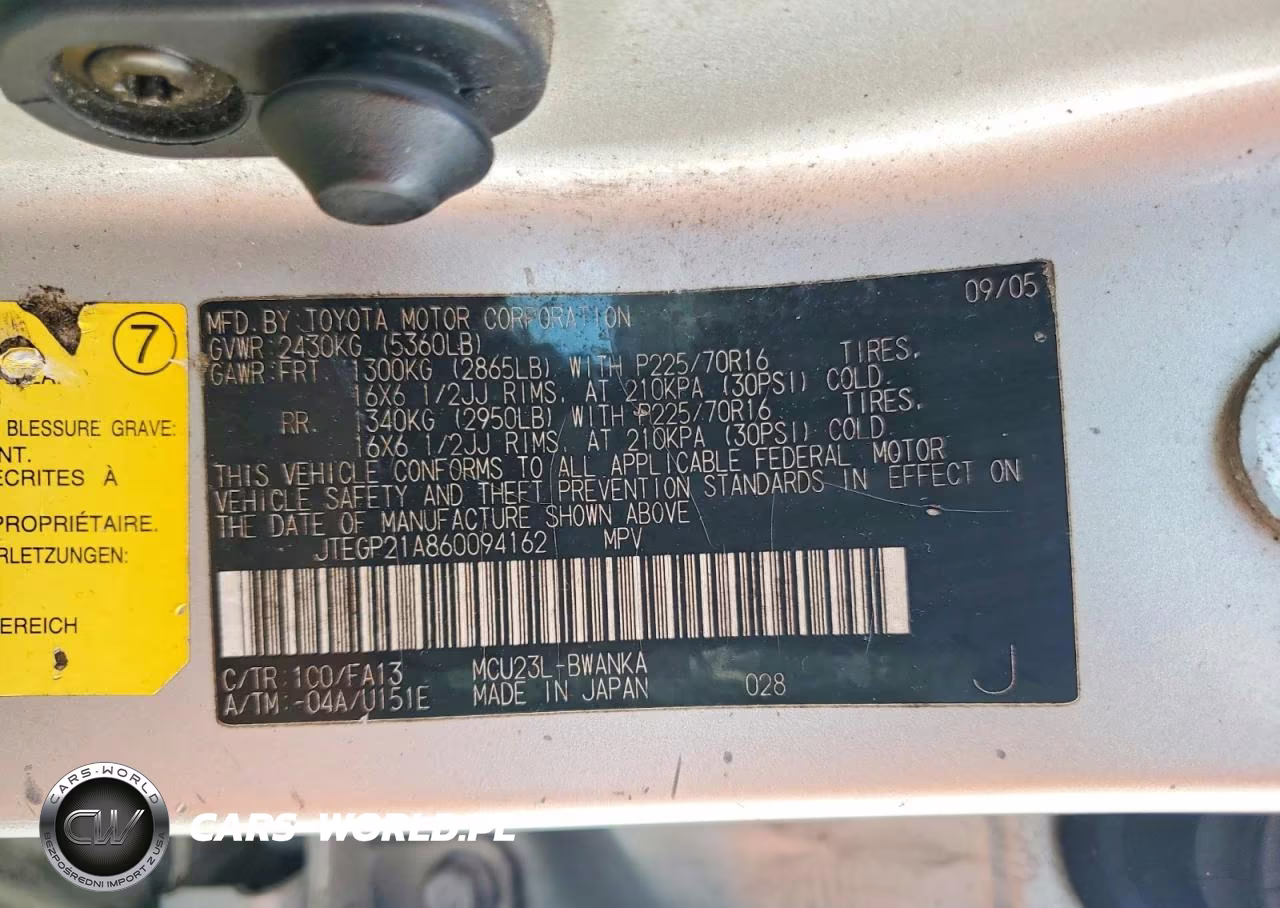 2006 Toyota Highlander Limited VIN:JTEGP21A860094162 - 13