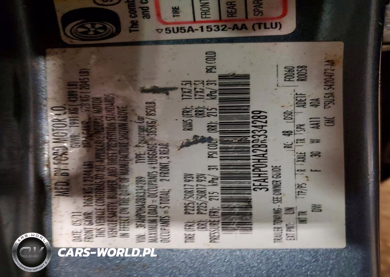 2011 Ford Fusion Se VIN:3FAHP0HA2BR334289 - 13