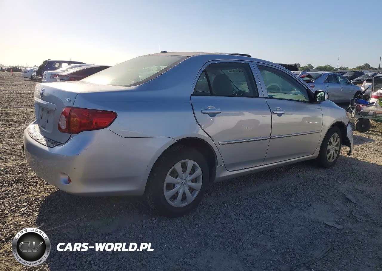 2009 Toyota Corolla Le VIN:JTDBL40E099060212 - 3