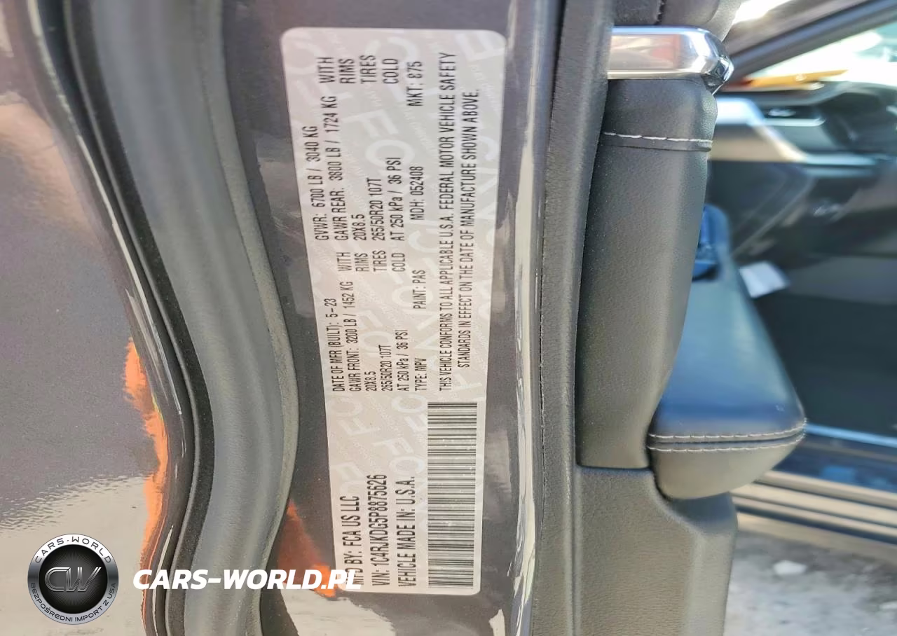 2023 Jeep Grand Cherokee L Overland VIN:1C4RJKDG5P8875626 - 13