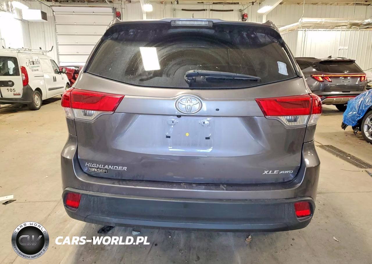 2019 Toyota Highlander Xle VIN:5TDJZRFH9KS733126 - 6