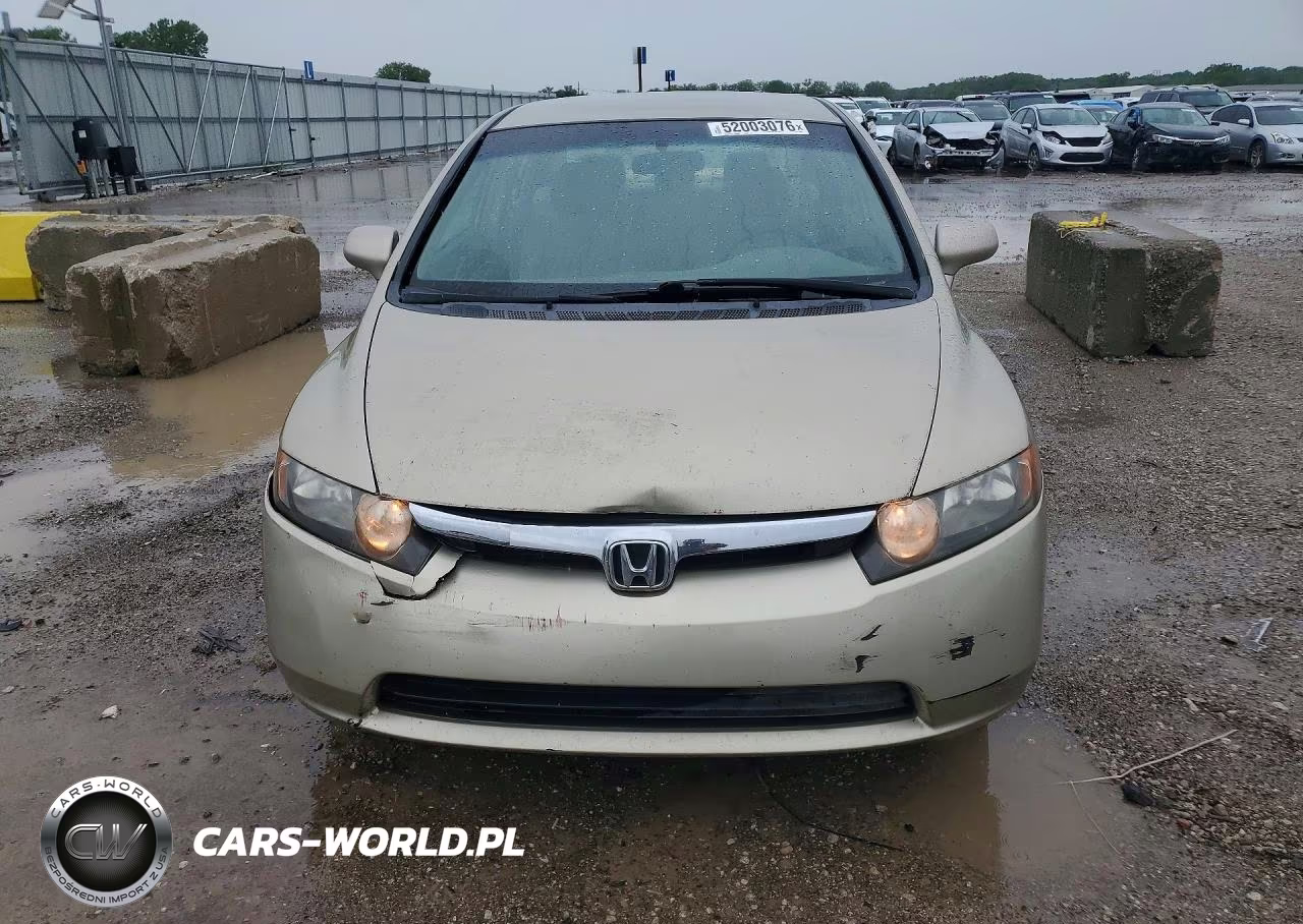 2007 Honda Civic Lx VIN:JHMFA16507S003686 - 5