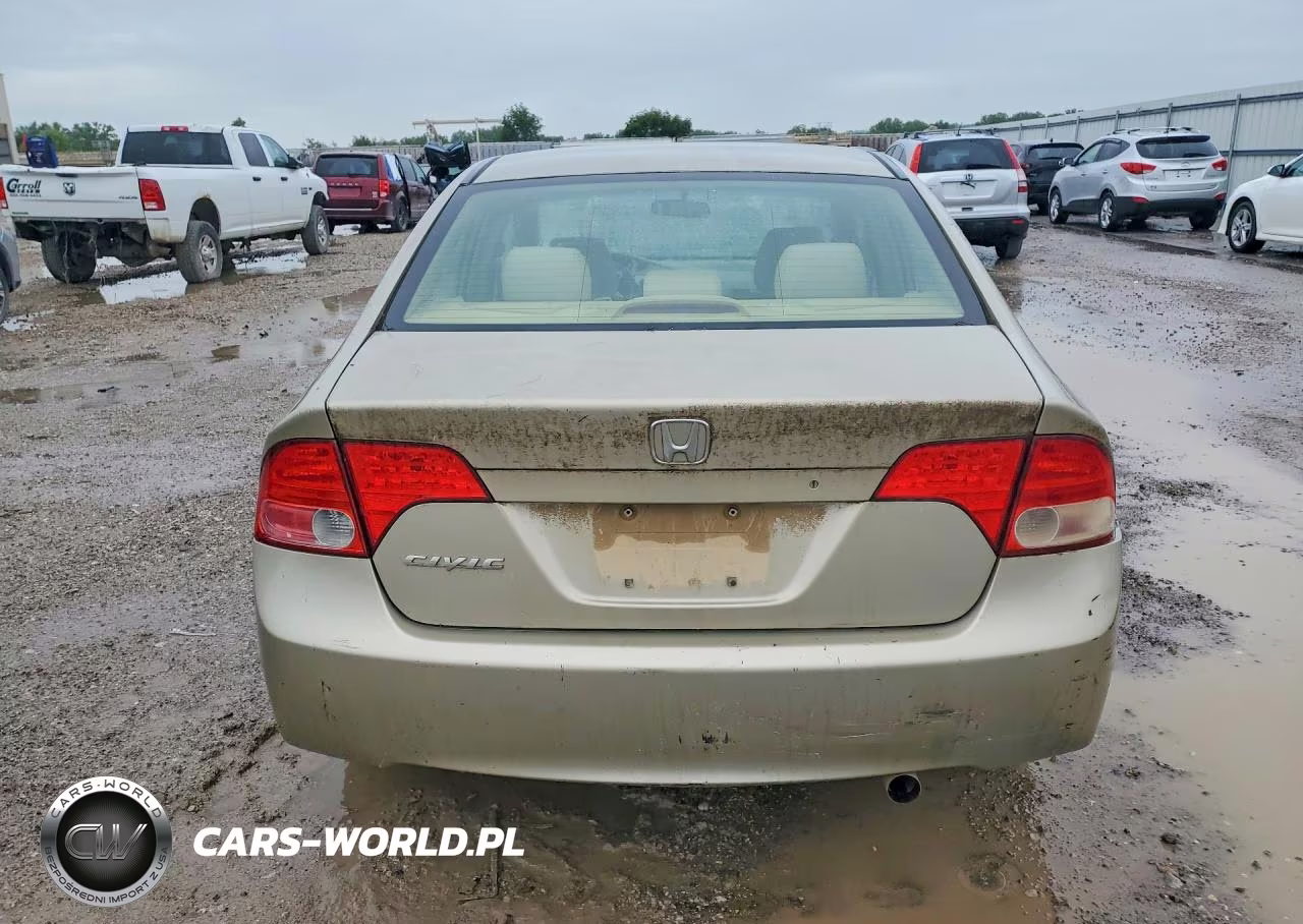 2007 Honda Civic Lx VIN:JHMFA16507S003686 - 6