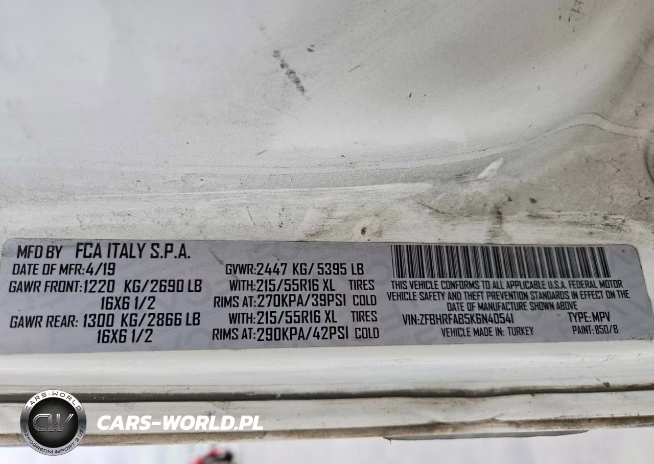 2019 Ram Promaster City VIN:ZFBHRFAB5K6N40541 - 14