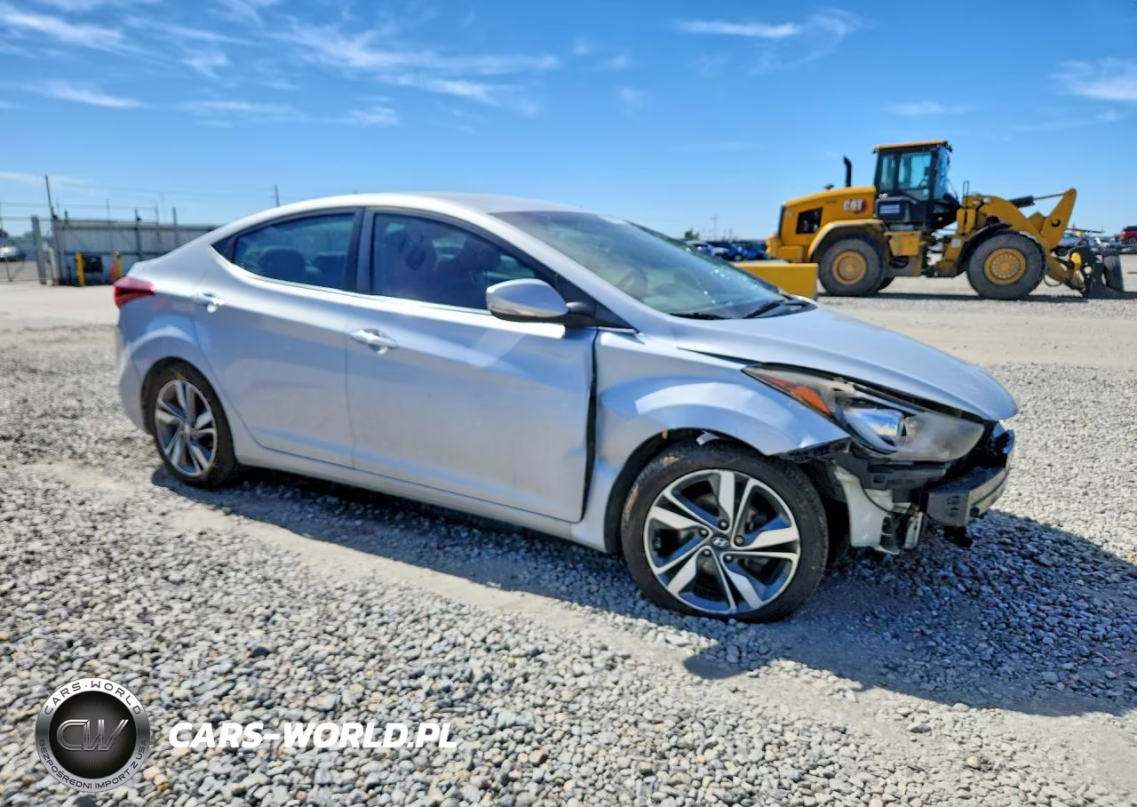 2015 Hyundai Elantra Limited VIN:KMHDH4AEXFU326915 - 4