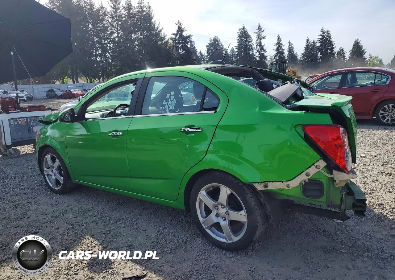 2015 Chevrolet Sonic Ltz VIN:1G1JE5SB0F4128153 - 2