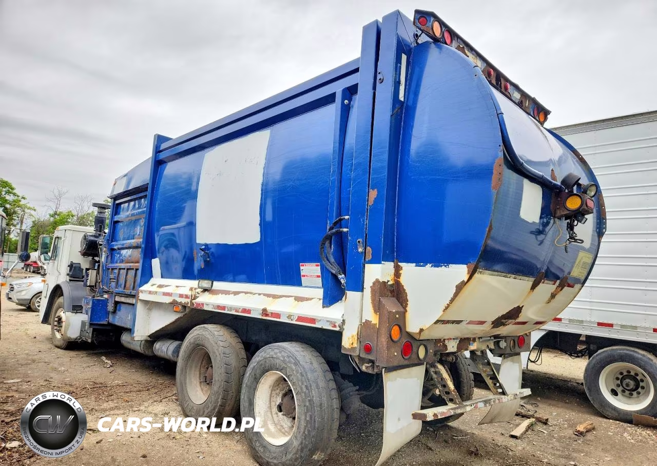 2009 Mack Leu600 Refuse Truck VIN:1M2AU02C59M003137 - 3