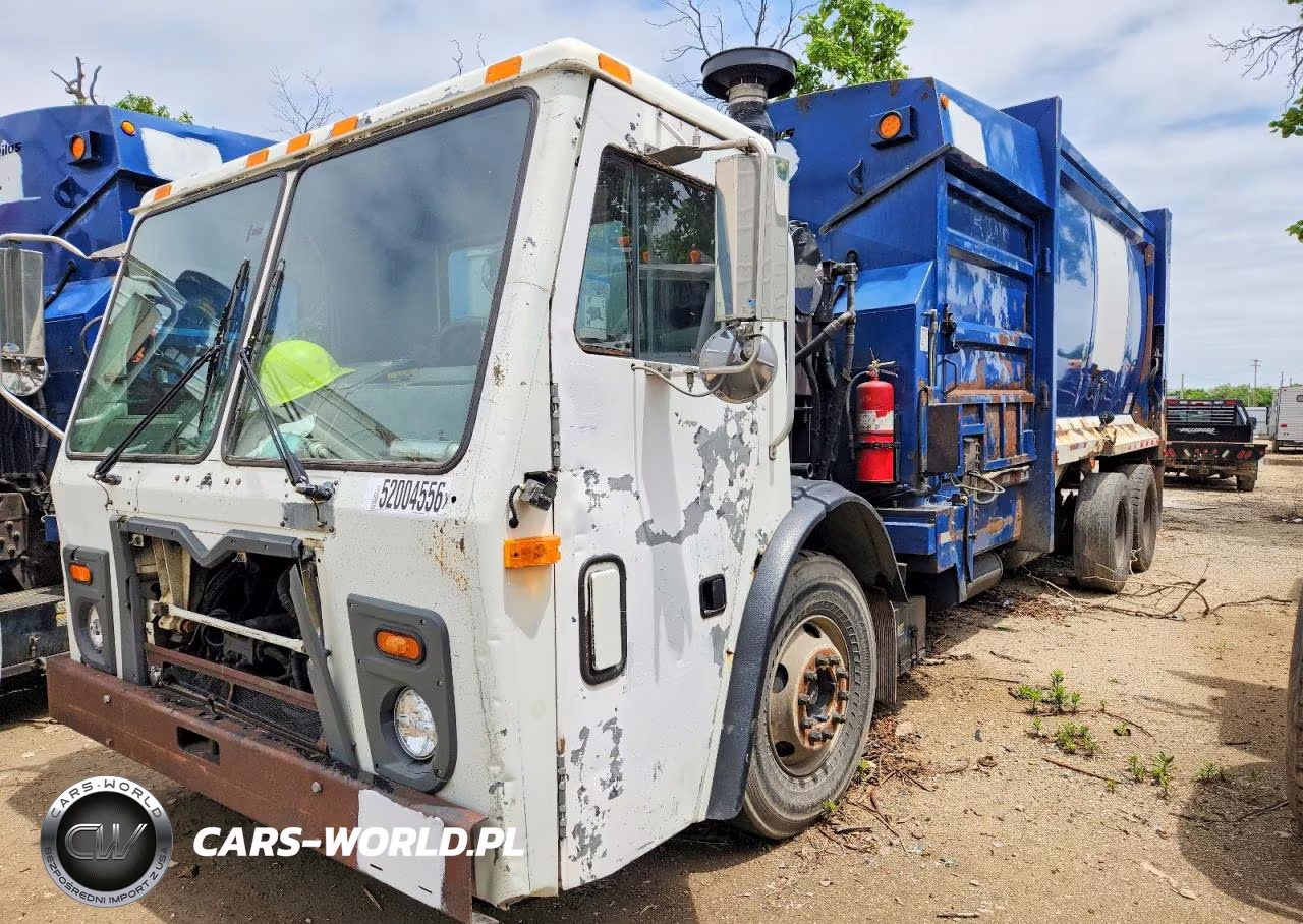 2009 Mack Leu600 Refuse Truck VIN:1M2AU02C19M003135 - 2