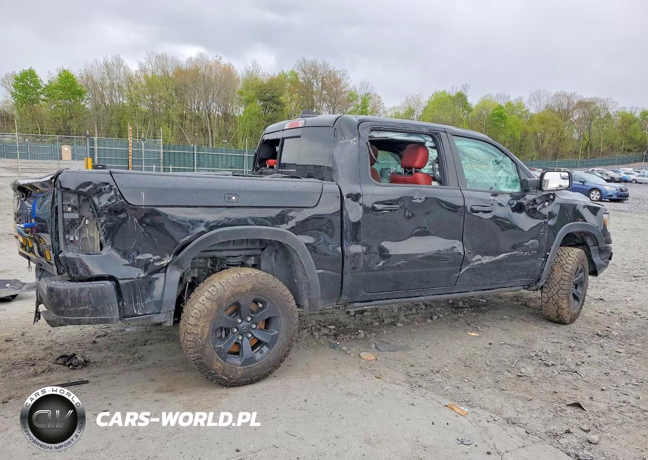 2019 Ram 1500 Rebel VIN:1C6SRFLT5KN778427 - 3