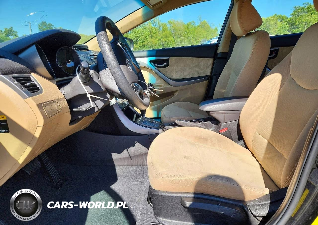 2013 Hyundai Elantra Gls VIN:5NPDH4AE4DH381159 - 7
