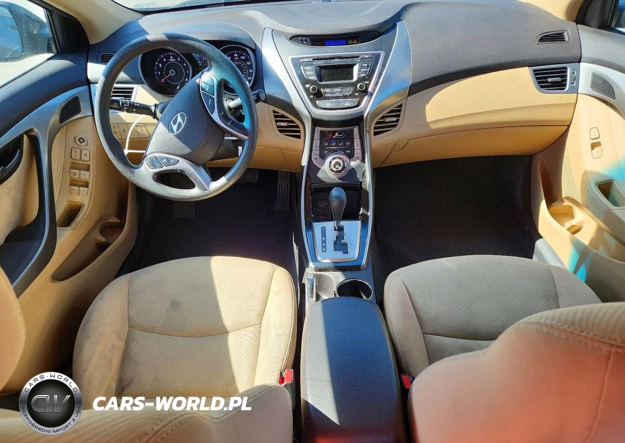 2013 Hyundai Elantra Gls VIN:5NPDH4AE4DH381159 - 8