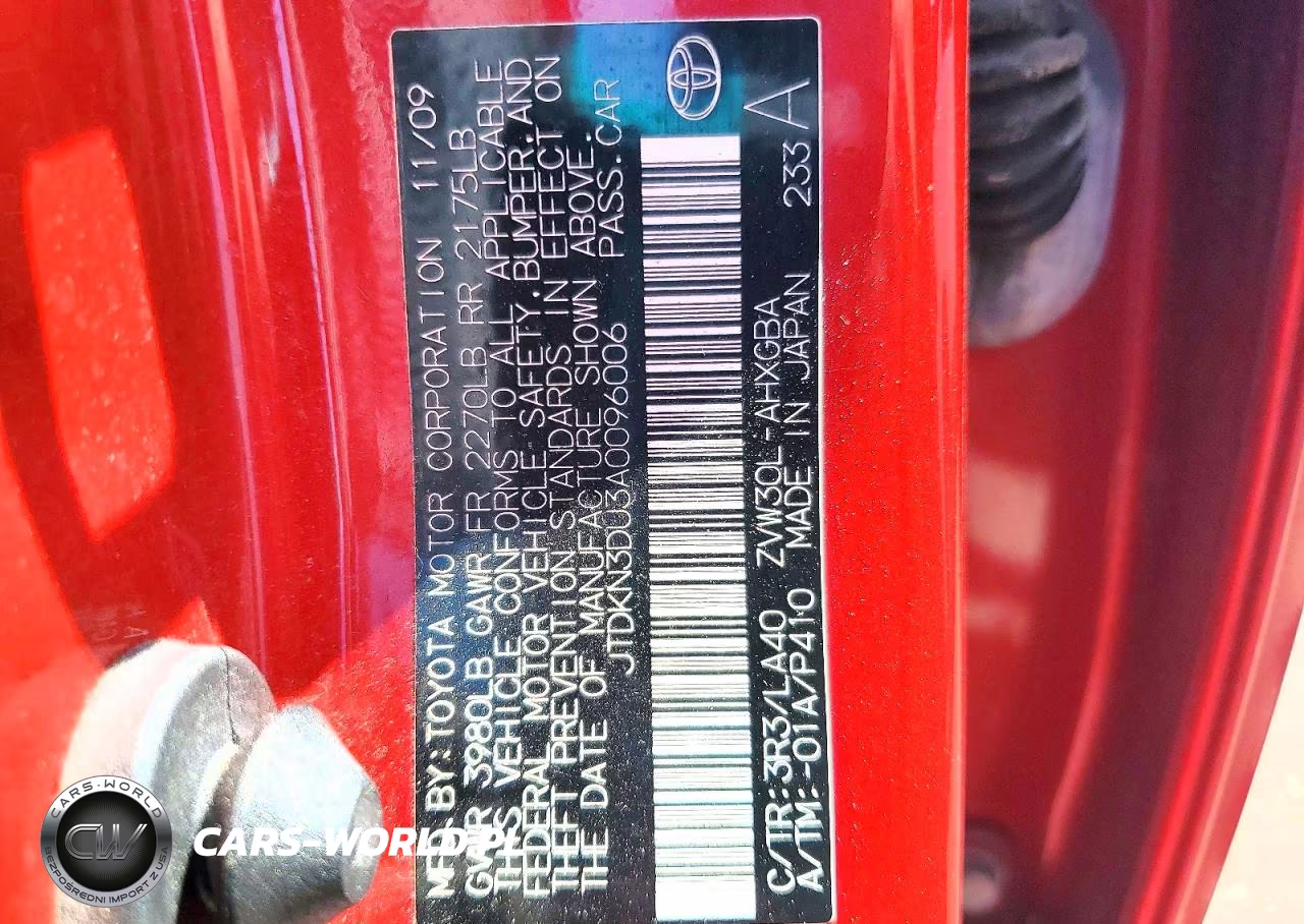 2010 Toyota Prius Iv VIN:JTDKN3DU3A0096006 - 12