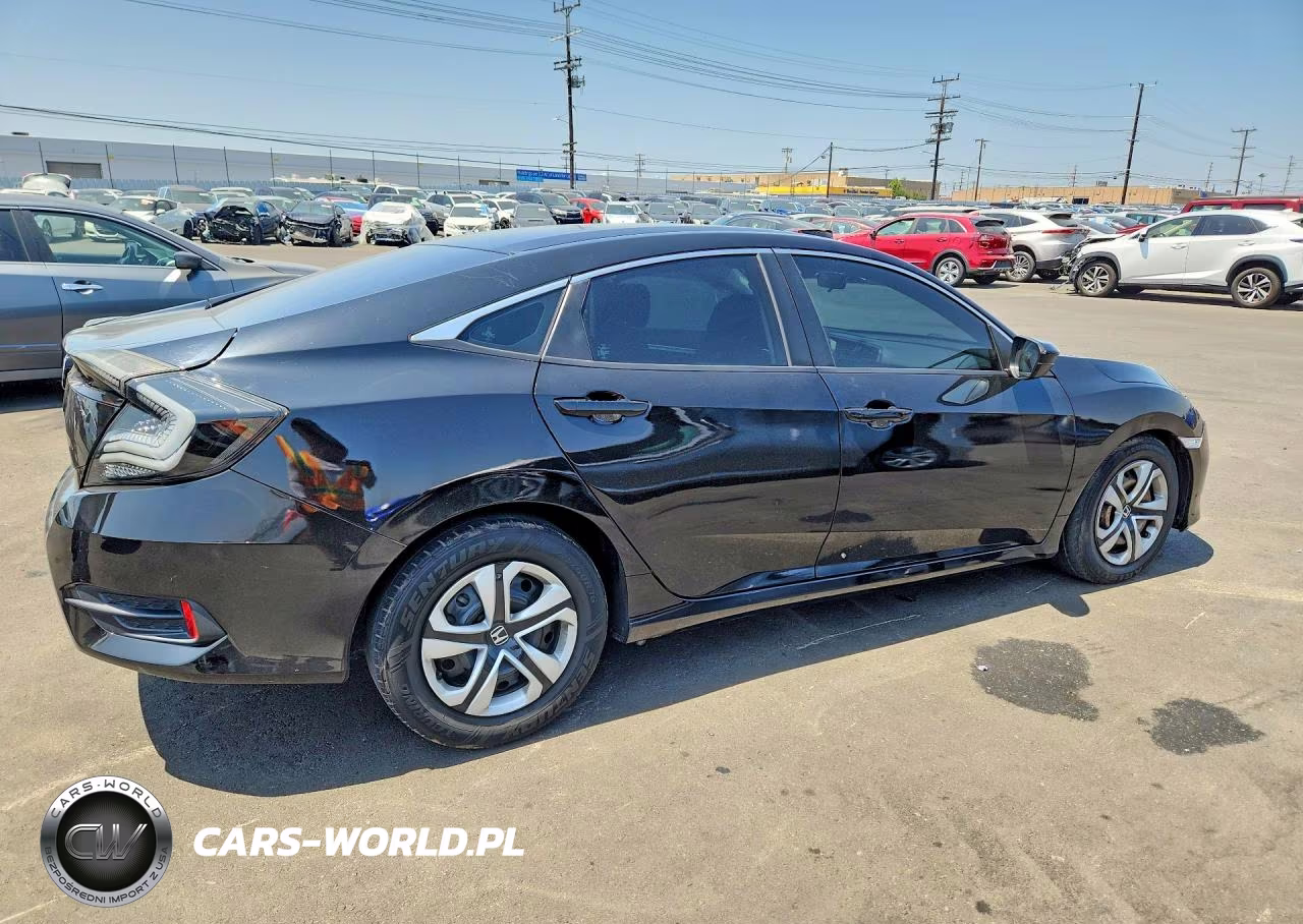 2018 Honda Civic Lx VIN:2HGFC2F50JH562754 - 3