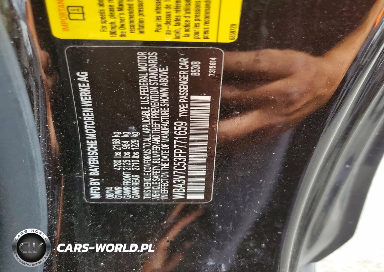 2015 BMW 428 I Sulev VIN:WBA3V7C53FP771659 - 12