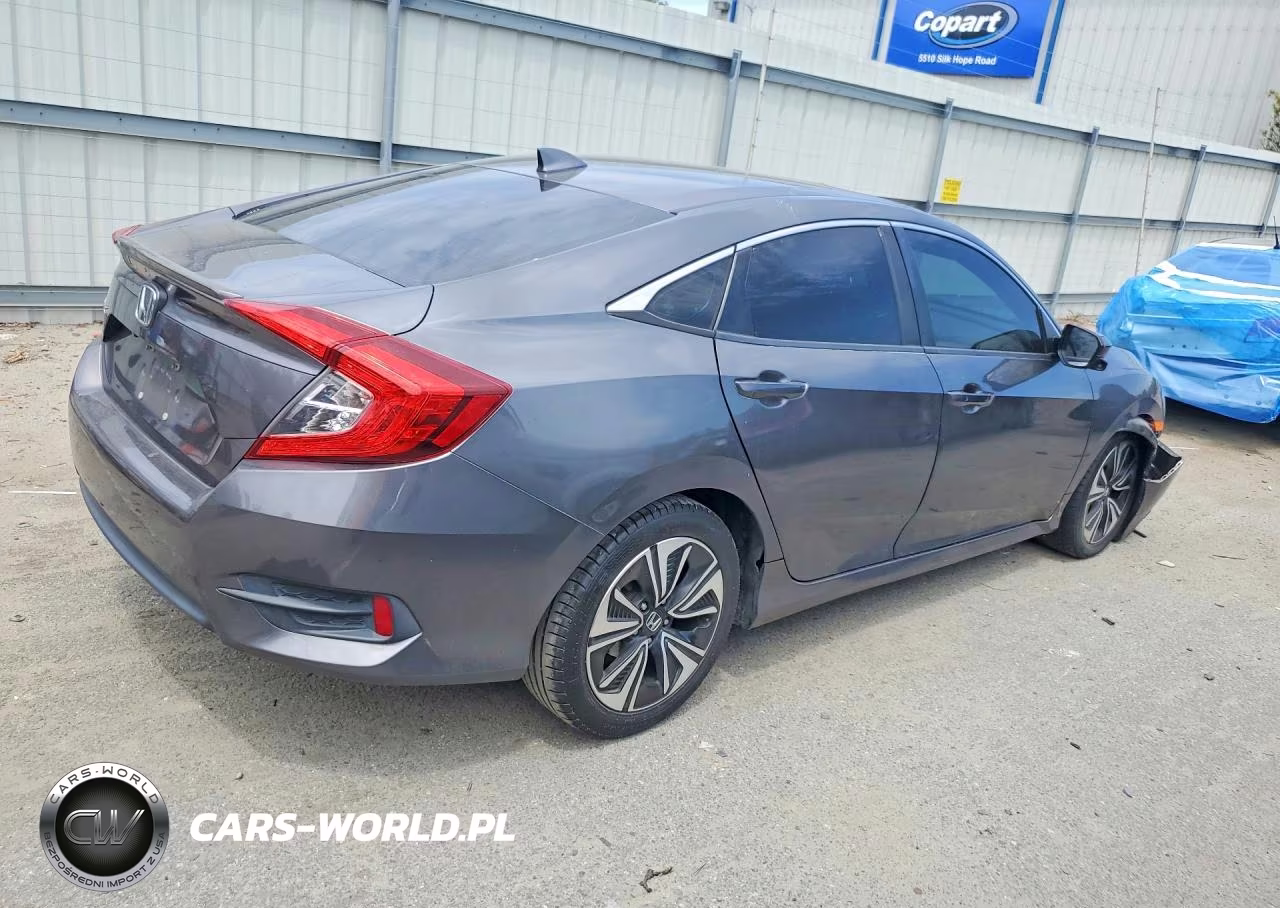 2018 Honda Civic Exl VIN:JHMFC1F79JX043111 - 3