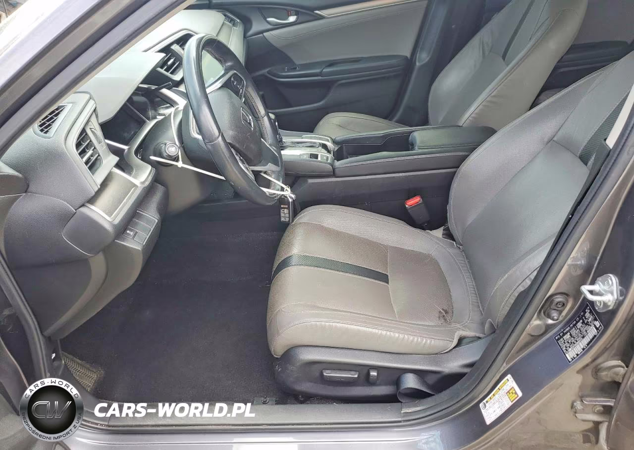 2018 Honda Civic Exl VIN:JHMFC1F79JX043111 - 7