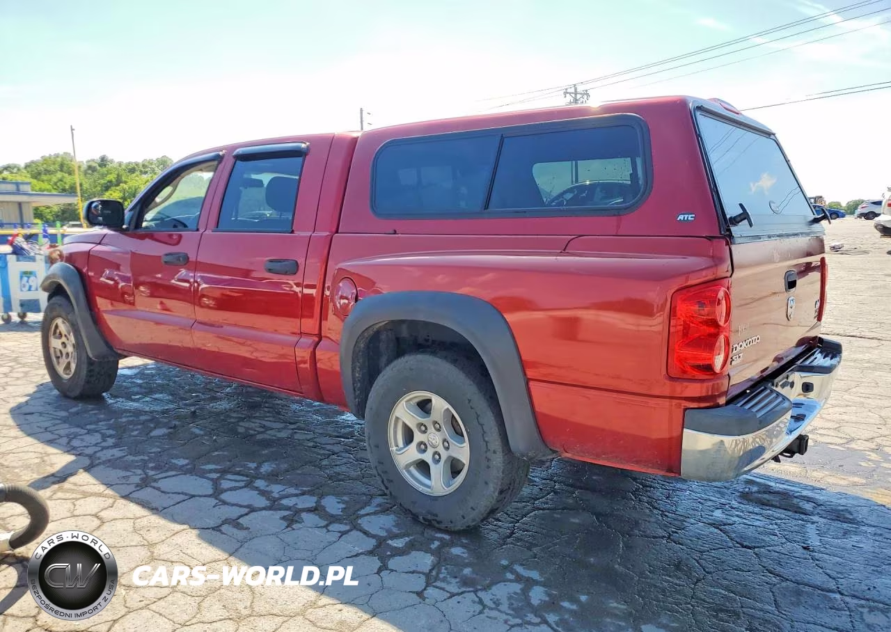 2006 Dodge Dakota Quad Slt VIN:1D7HW48N96S535372 - 2