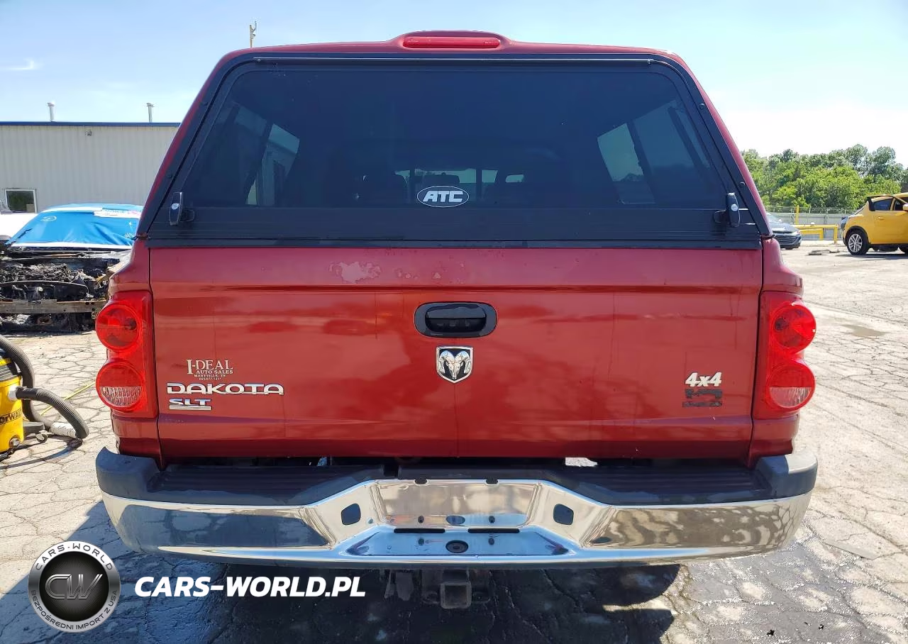 2006 Dodge Dakota Quad Slt VIN:1D7HW48N96S535372 - 6