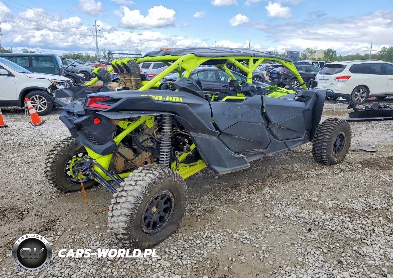 2021 Can-Am Maverick X3 Max X Mr Turbo Rr VIN:3JBVAAV20MK000228 - 4