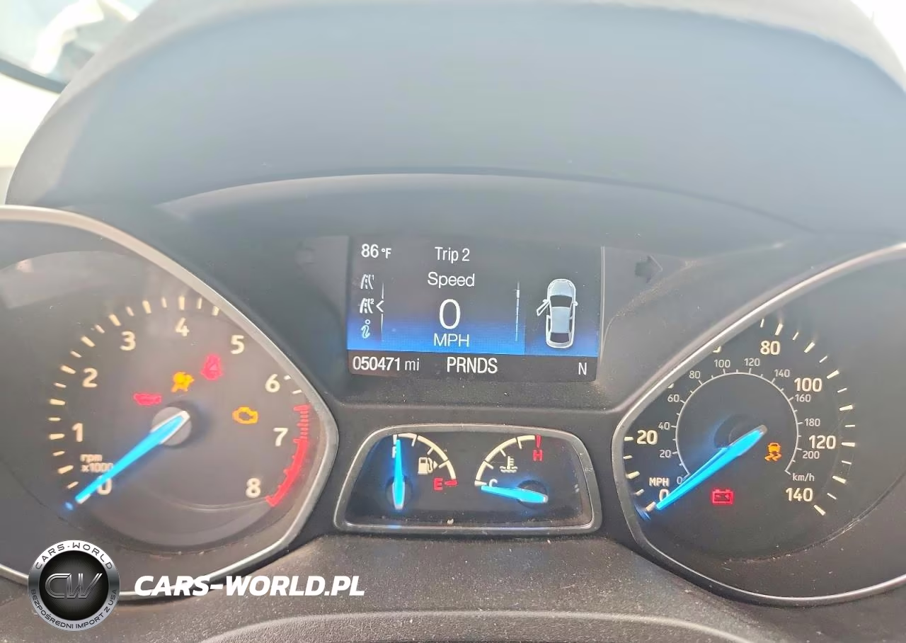 2017 Ford Escape S VIN:1FMCU0F77HUE25611 - 9