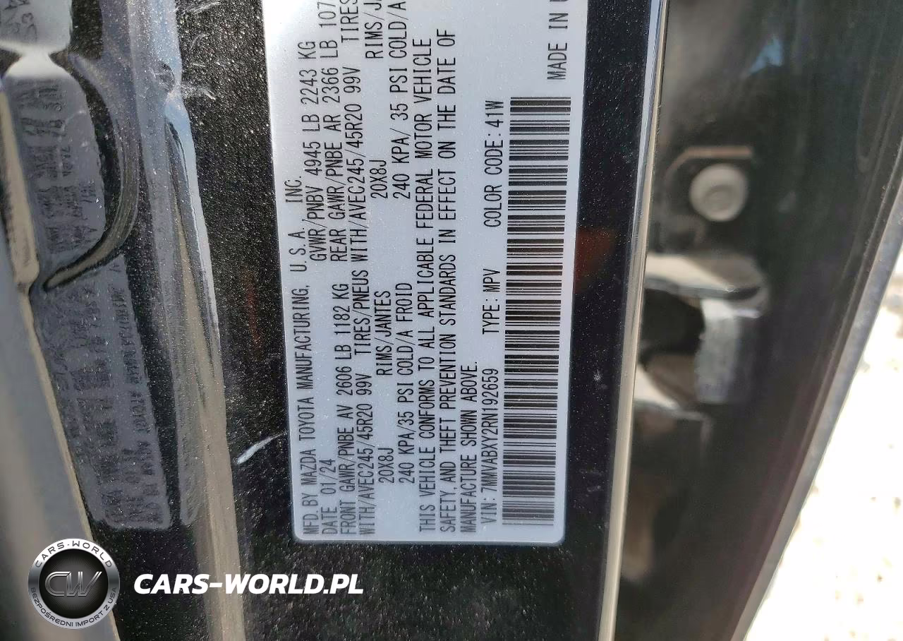 2024 Mazda Cx-50 Base VIN:7MMVABXY2RN192659 - 13