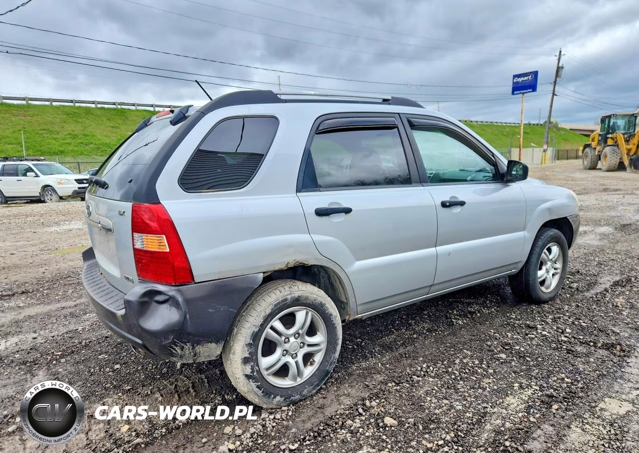 2008 Kia Sportage Lx VIN:KNDJE723587531395 - 3