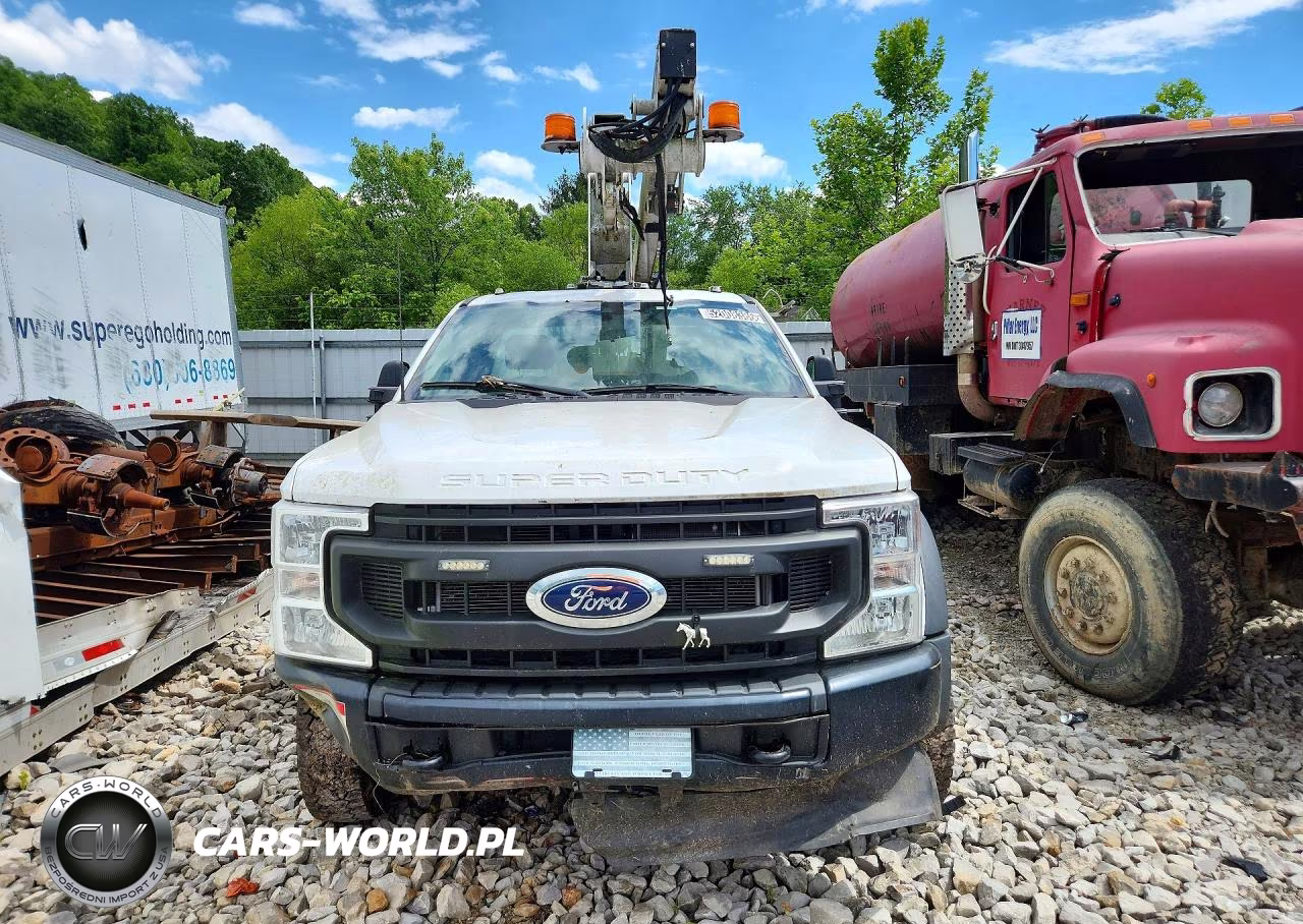 2021 Ford F550 Super Duty Cable Placer Bucket Truck VIN:1FDUF5HT5MDA11825 - 5