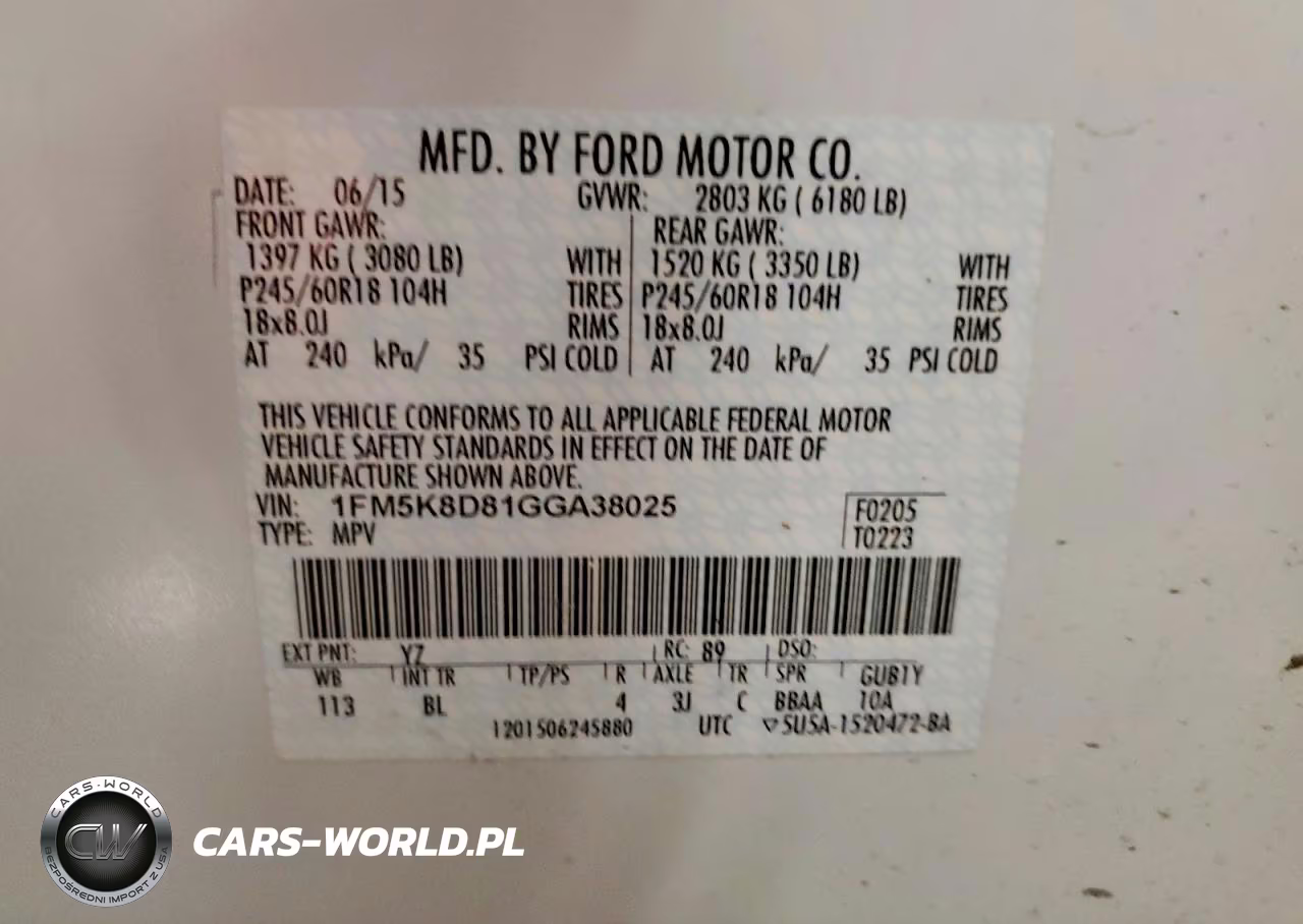 2016 Ford Explorer Xlt VIN:1FM5K8D81GGA38025 - 14
