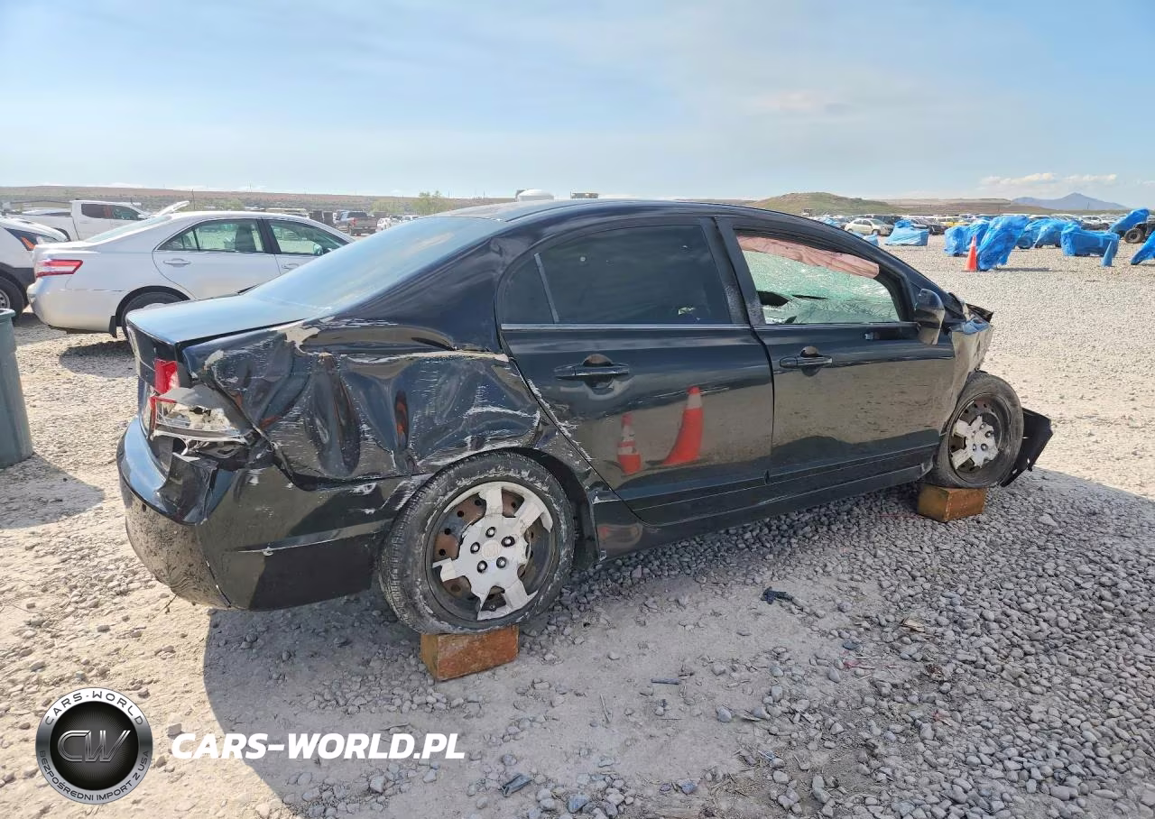 2008 Honda Civic Lx VIN:2HGFA16528H323779 - 3