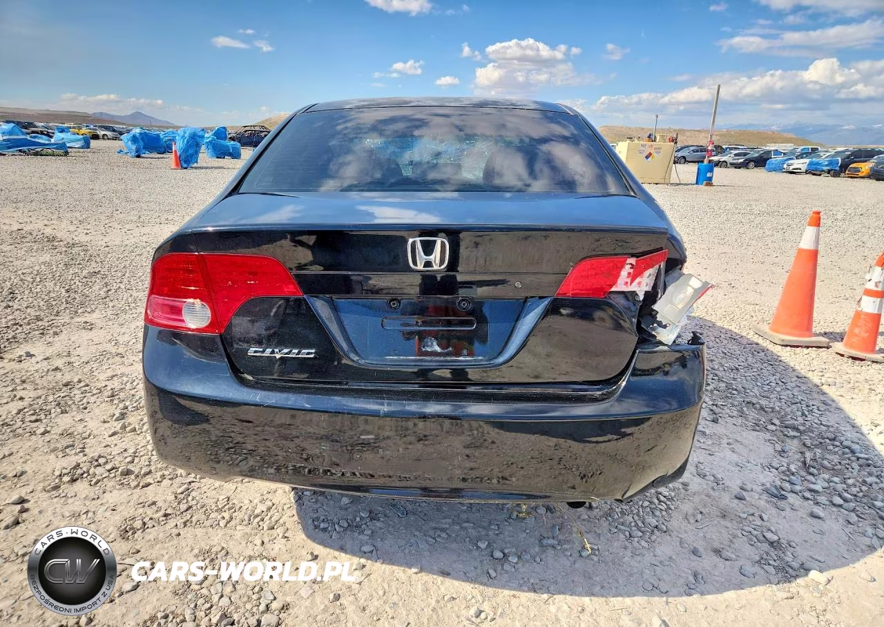 2008 Honda Civic Lx VIN:2HGFA16528H323779 - 6