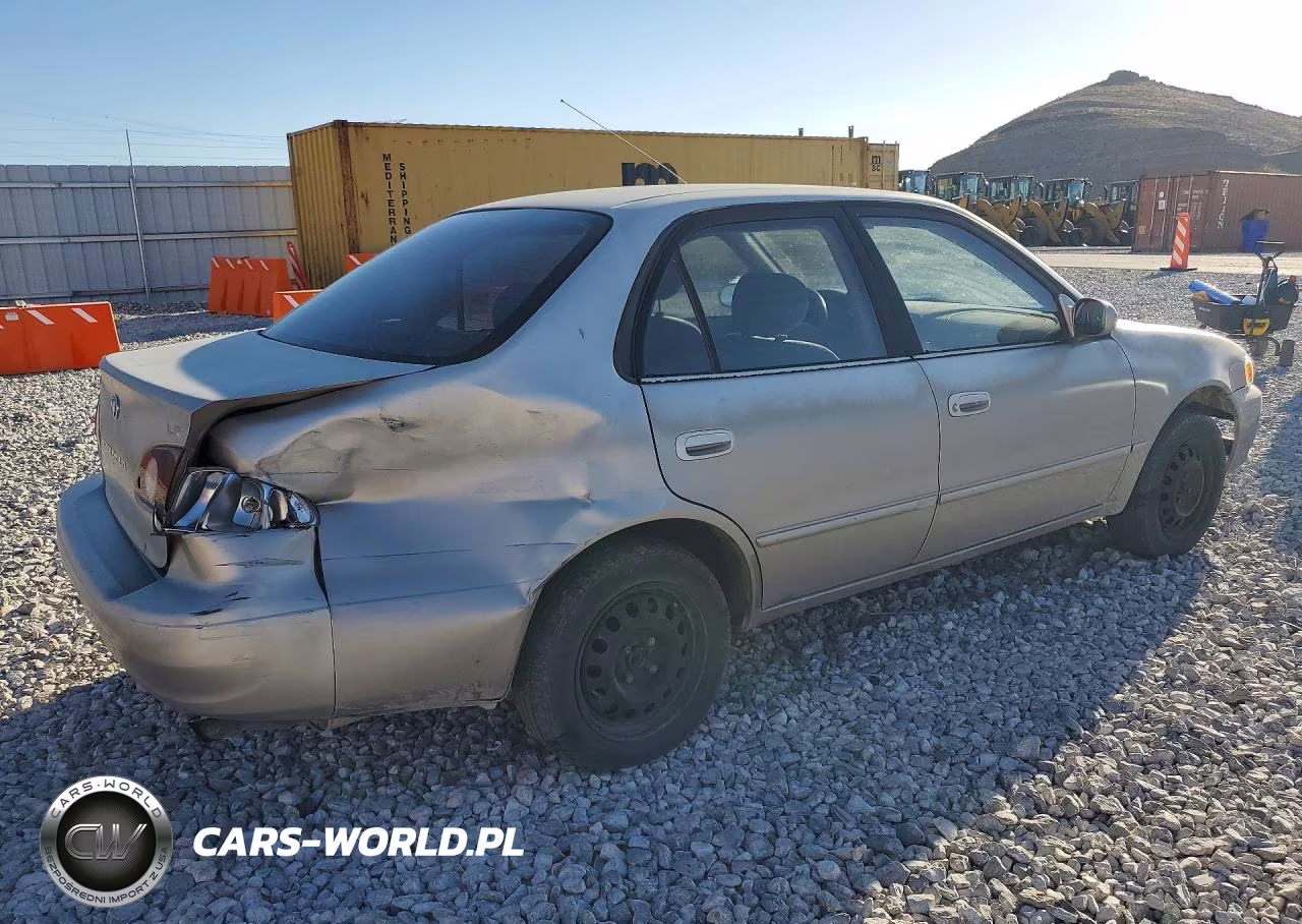 2002 Toyota Corolla Le VIN:1NXBR12E62Z570279 - 3