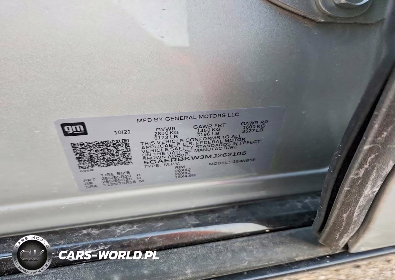 2021 Buick Enclave Essence VIN:5GAERBKW3MJ262105 - 13