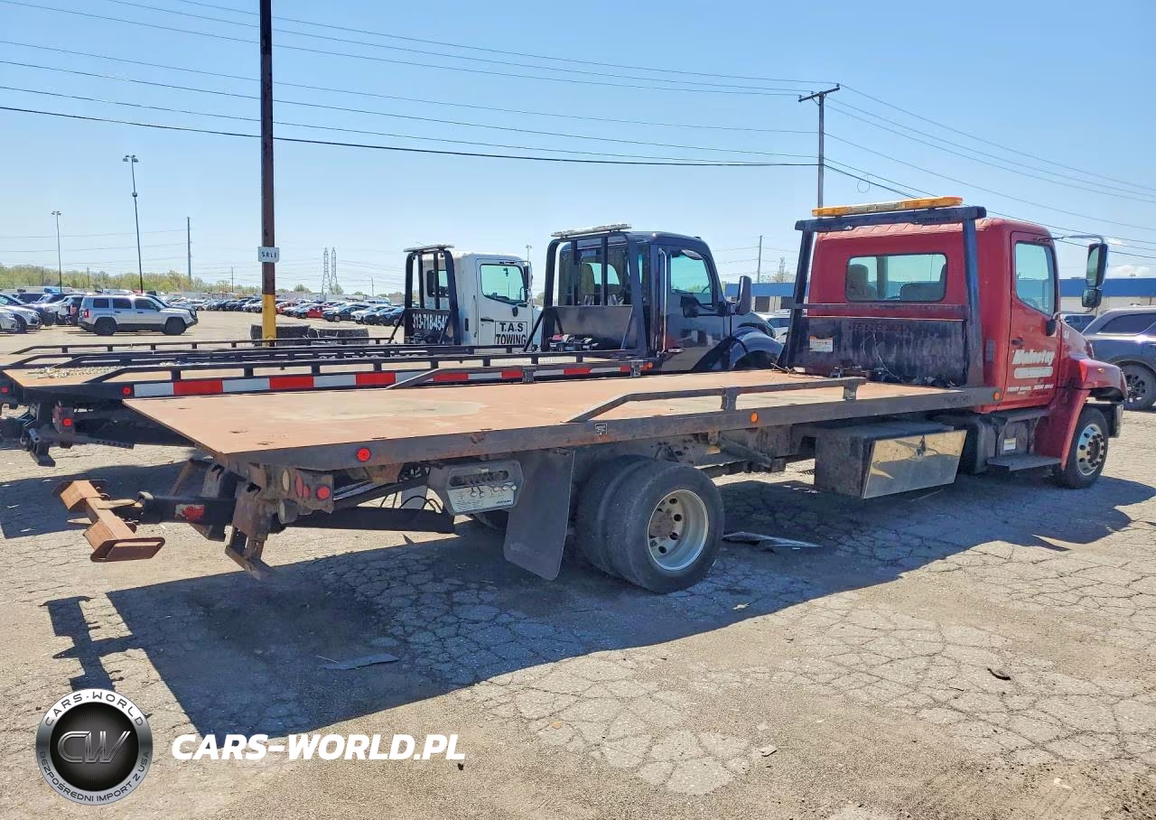 2008 Hino 258-268 Rollback Truck VIN:5PVNJ8JP082S50335 - 3