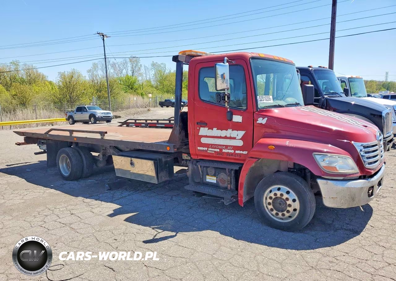 2008 Hino 258-268 Rollback Truck VIN:5PVNJ8JP082S50335 - 4