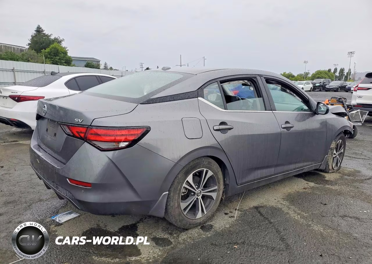 2022 Nissan Sentra Sv VIN:3N1AB8CV3NY286544 - 3