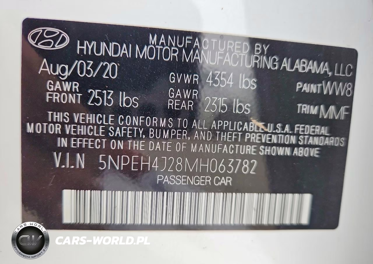 2021 Hyundai Sonata Limited VIN:5NPEH4J28MH063782 - 13