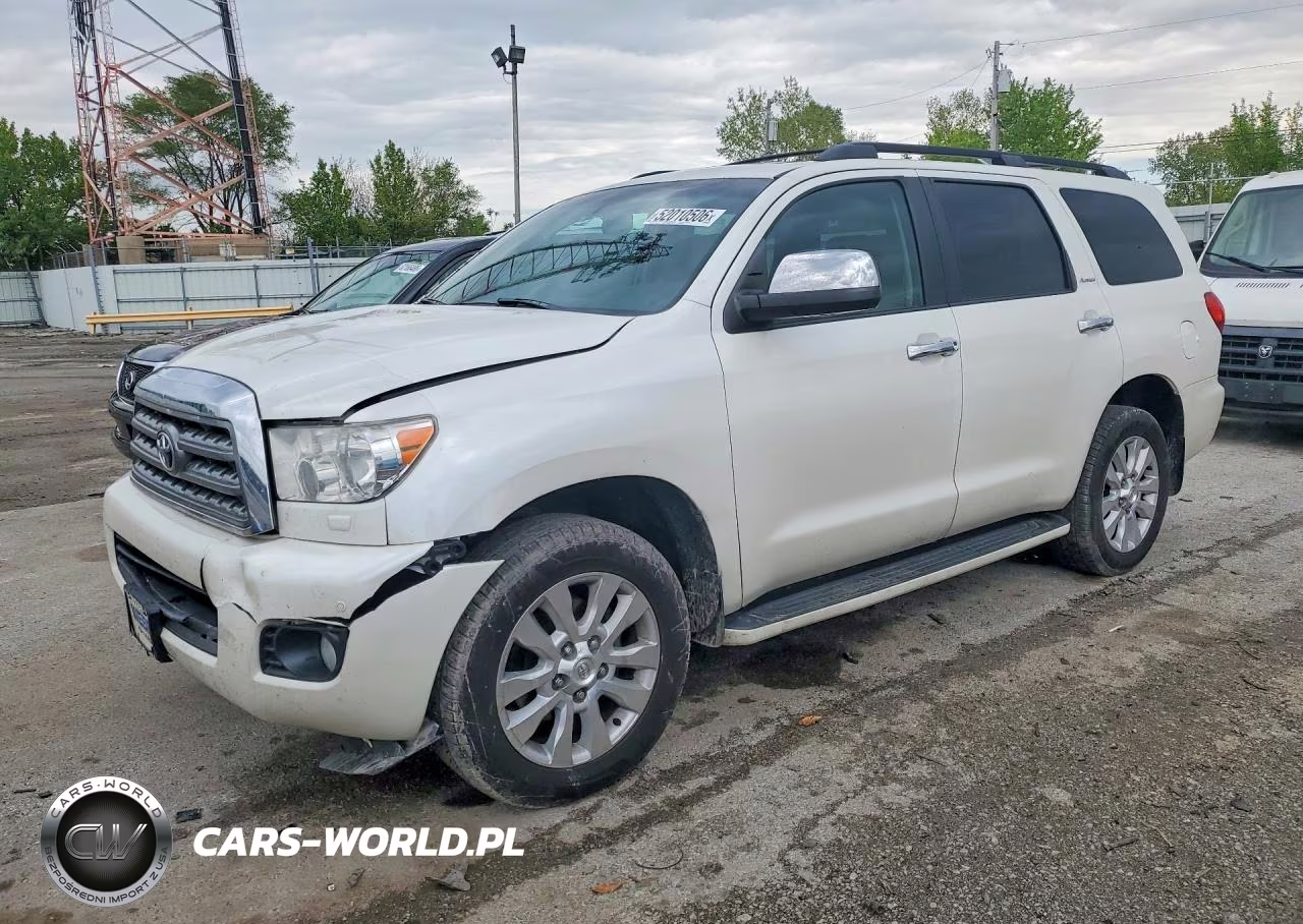 2014 Toyota Sequoia Platinum VIN:5TDDW5G16ES096331 - 1