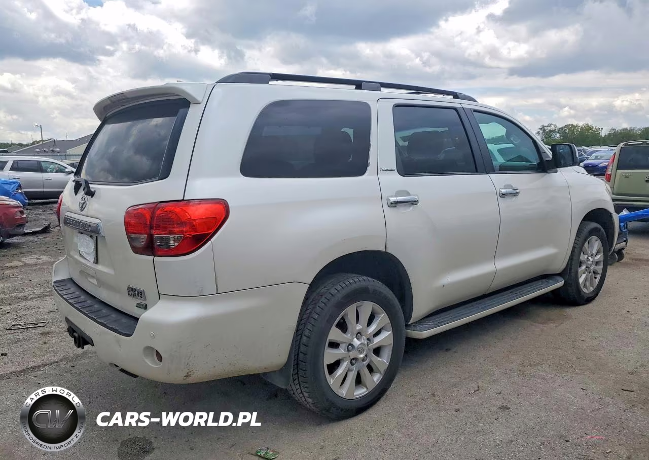 2014 Toyota Sequoia Platinum VIN:5TDDW5G16ES096331 - 3