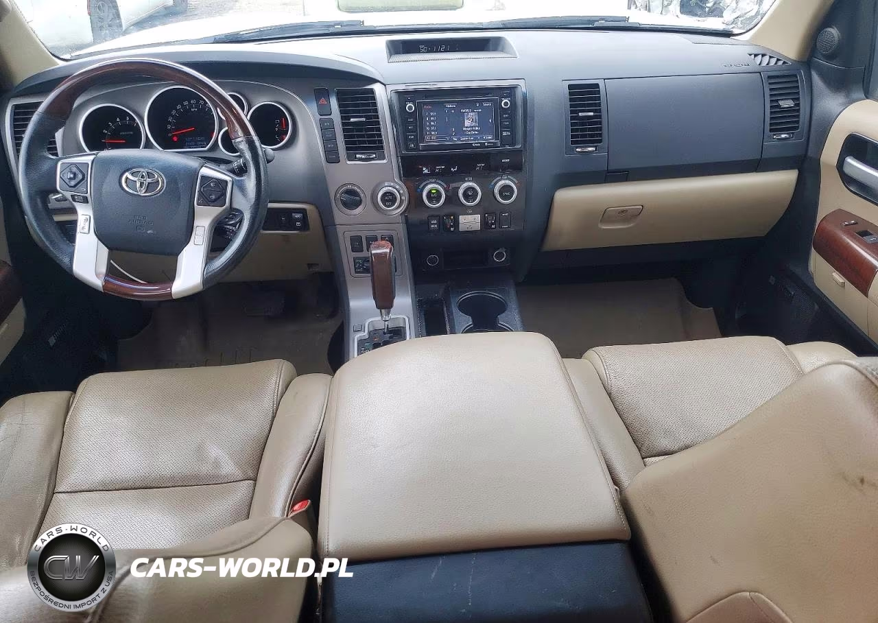 2014 Toyota Sequoia Platinum VIN:5TDDW5G16ES096331 - 8