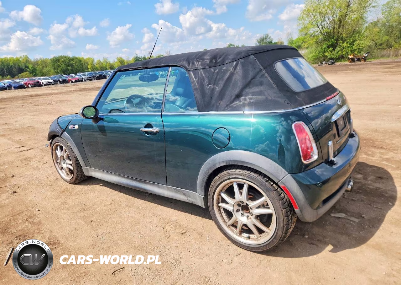 2007 Mini Cooper S VIN:WMWRH33517TL93814 - 2
