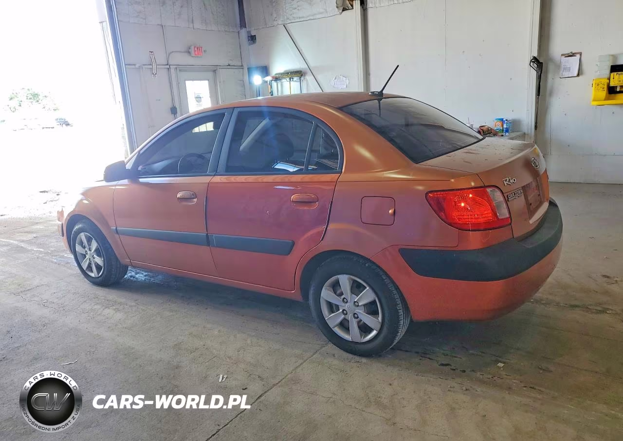 2009 Kia Rio Base VIN:KNADE223796534285 - 2