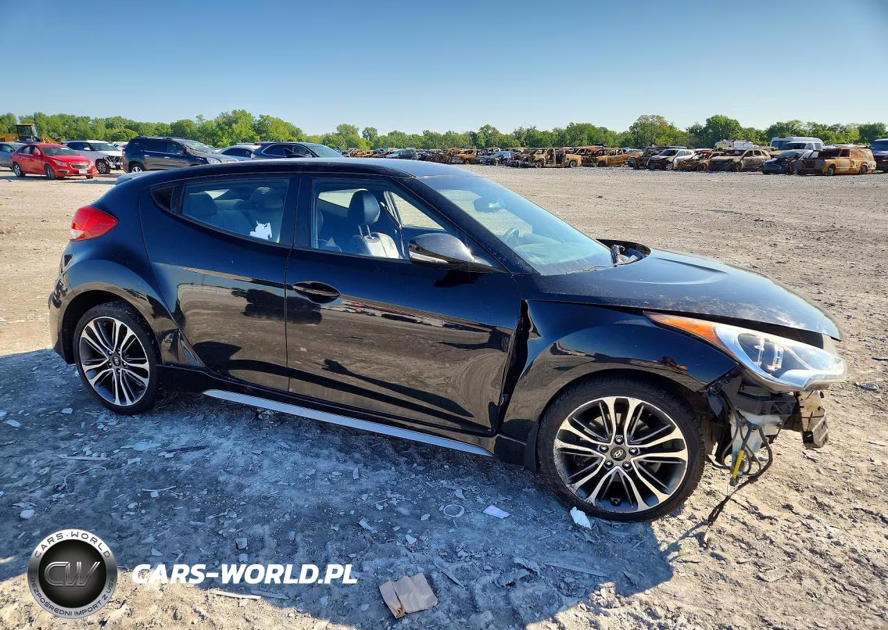 2016 Hyundai Veloster Turbo VIN:KMHTC6AE3GU278584 - 4