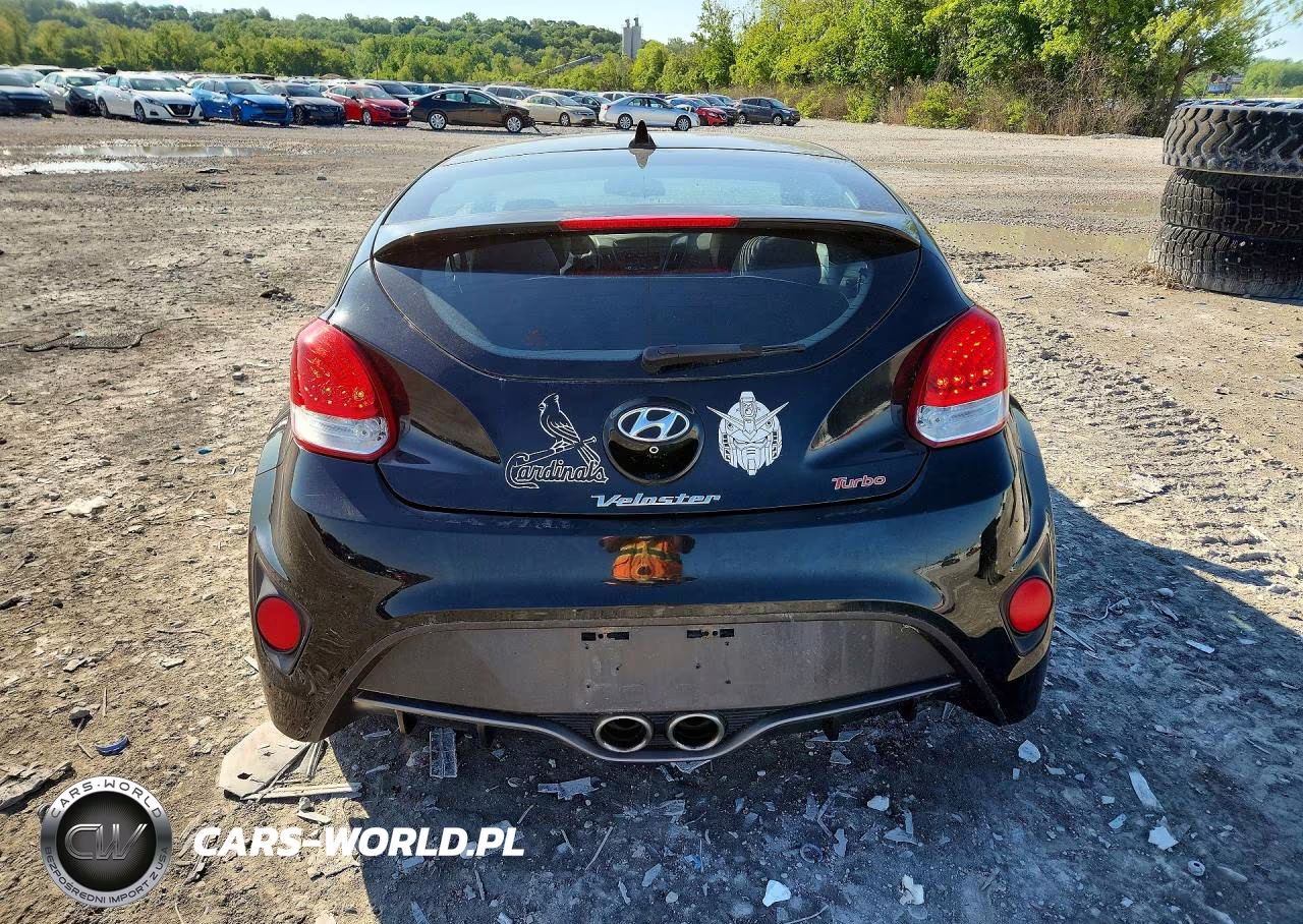 2016 Hyundai Veloster Turbo VIN:KMHTC6AE3GU278584 - 6