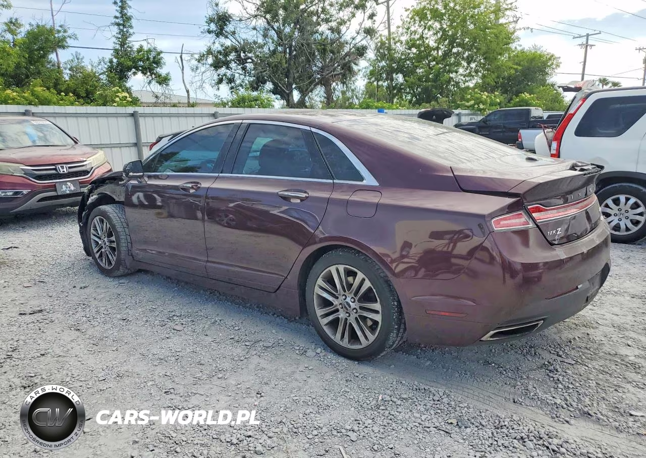 2013 Lincoln Mkz VIN:3LN6L2G92DR818252 - 2