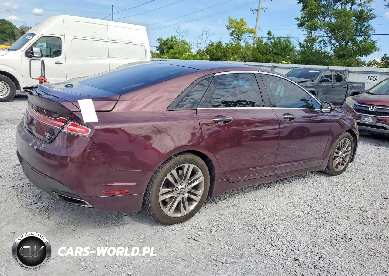 2013 Lincoln Mkz VIN:3LN6L2G92DR818252 - 3
