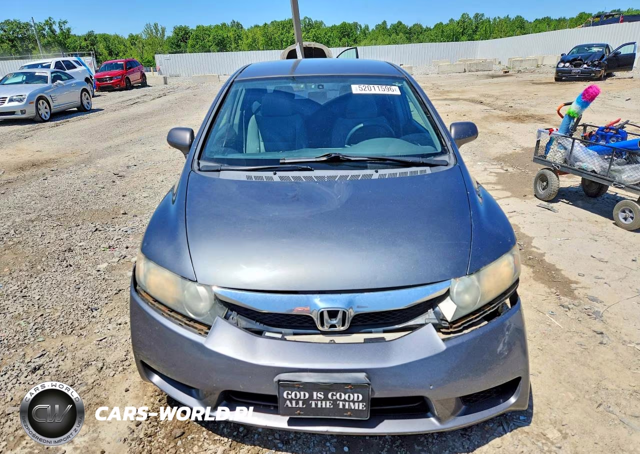 2010 Honda Civic Lx VIN:19XFA1F50AE080649 - 5