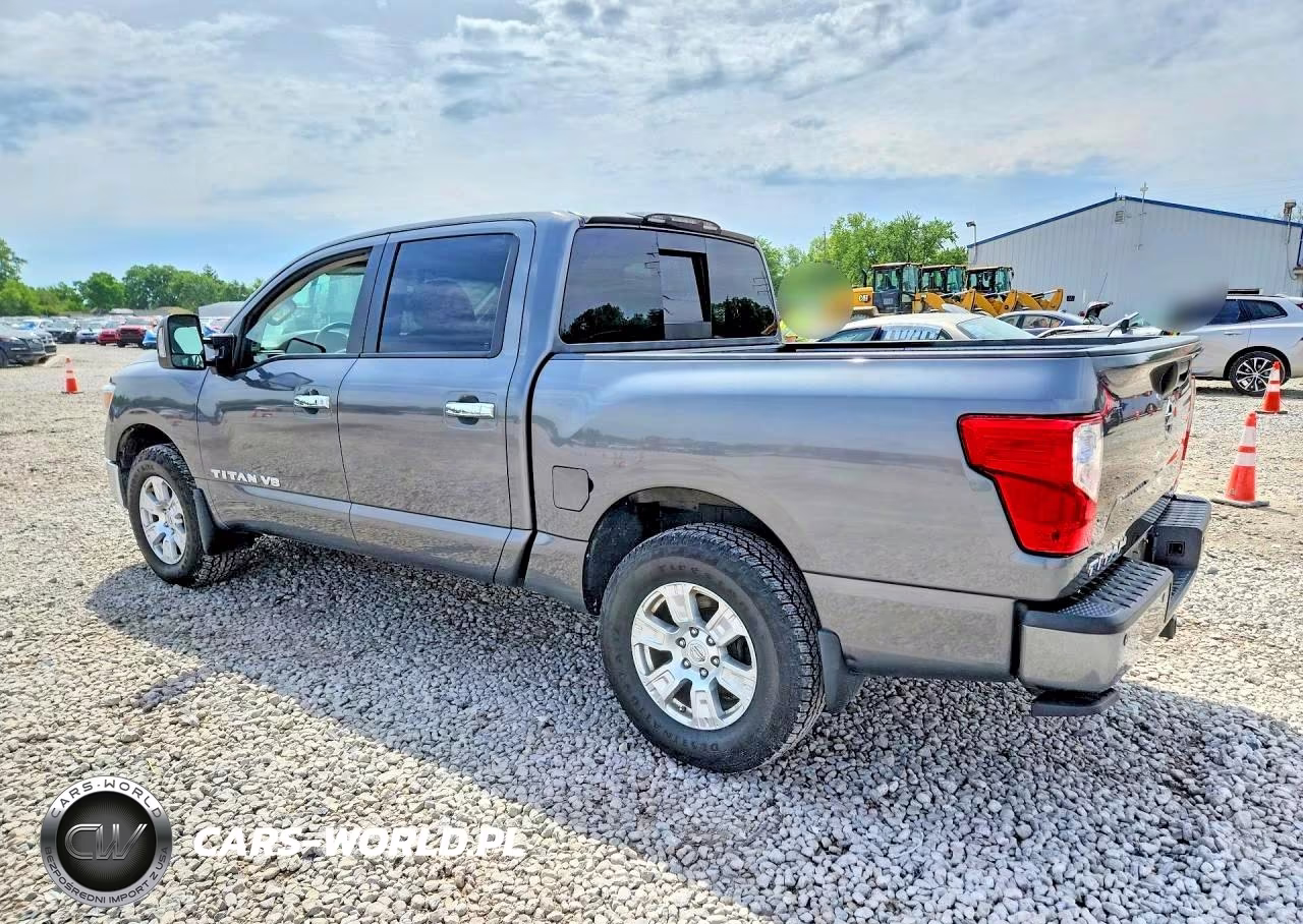 2019 Nissan Titan Sv VIN:1N6AA1E54KN522404 - 2