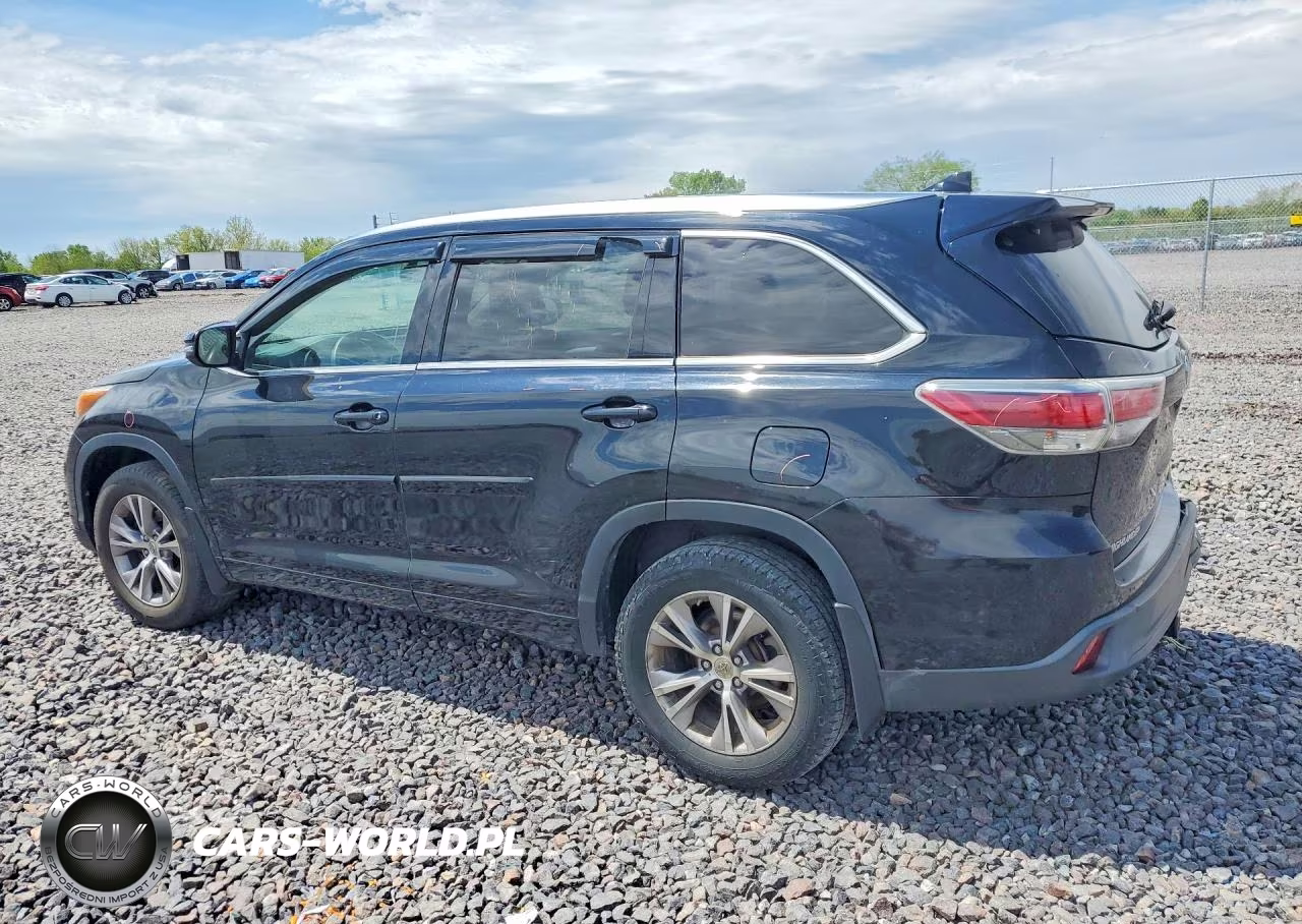2015 Toyota Highlander Xle VIN:5TDJKRFH8FS132302 - 2