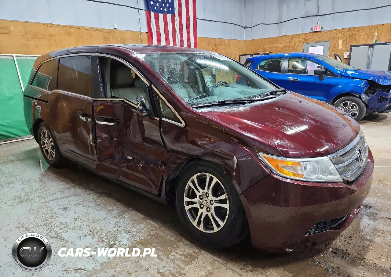 2013 Honda Odyssey Exl VIN:5FNRL5H64DB069950 - 4