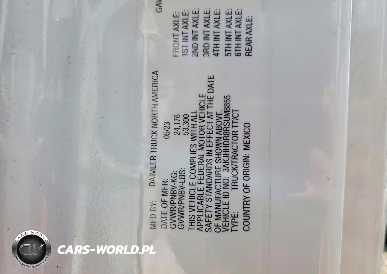 2024 Freightliner Cascadia 126 Semi Truck VIN:3AKJHHDR8RSUM8855 - 10